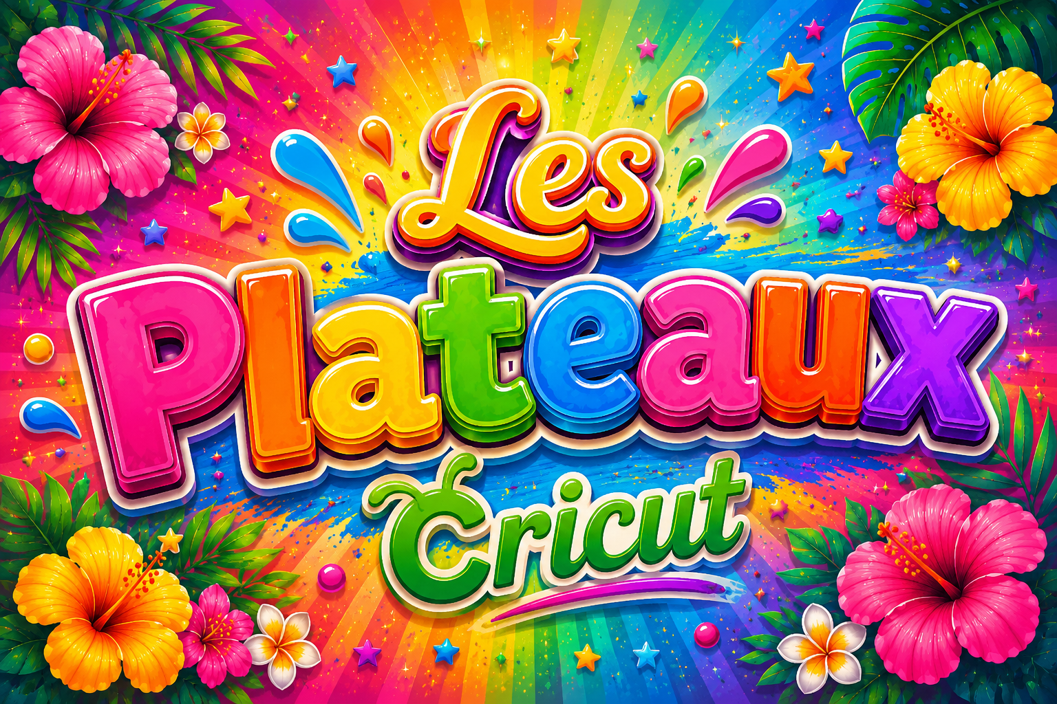 Les plateaux cricut