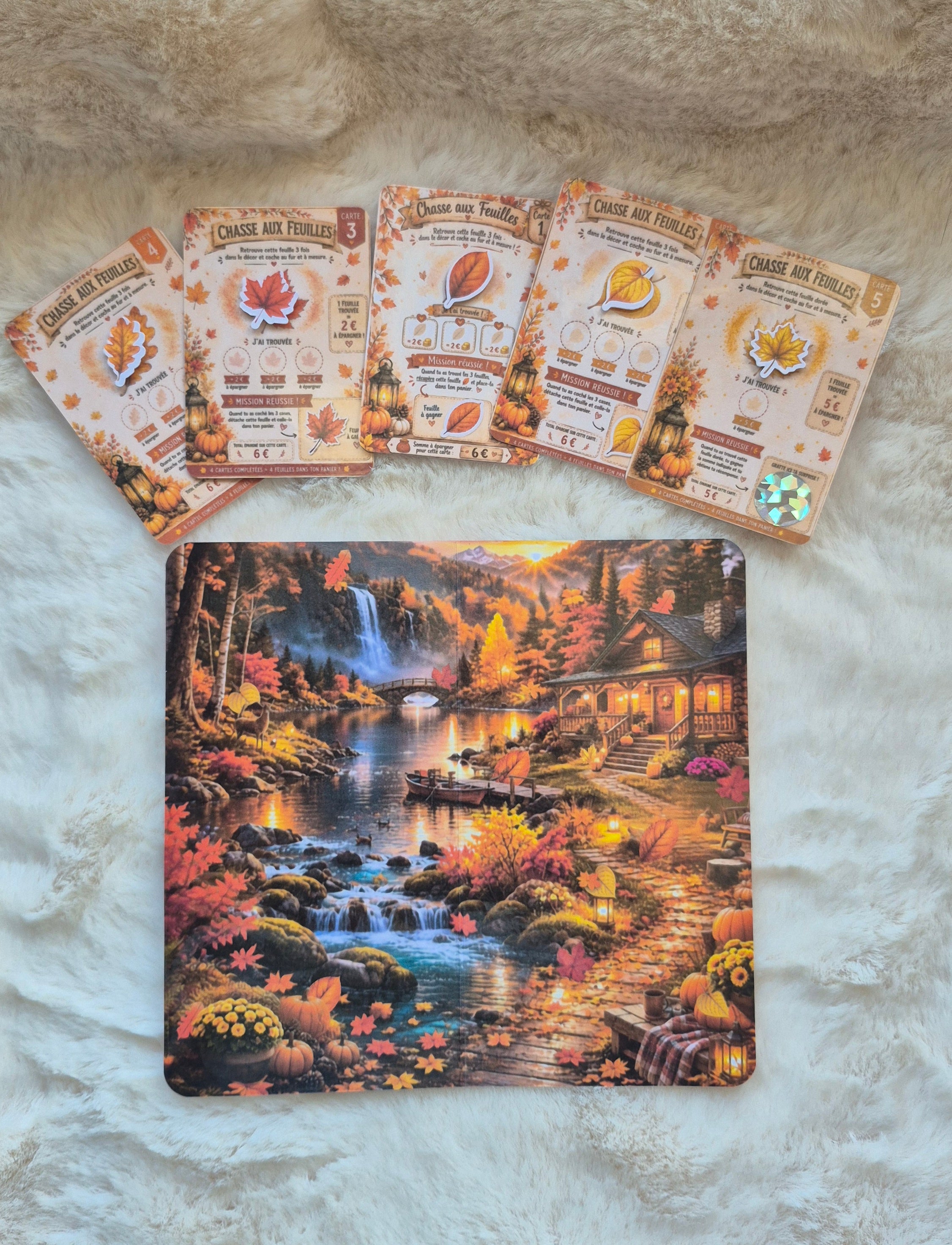 Chasse aux feuilles